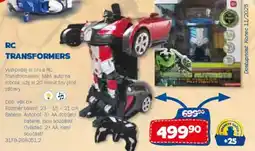 Sparkys RC Transformers nabídka
