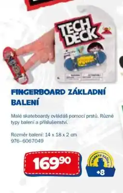 Sparkys Fingerboard základní balení nabídka