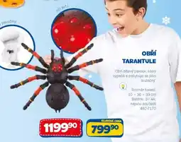Sparkys Obří tarantule nabídka