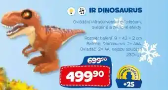 Sparkys IR dinosaurus nabídka