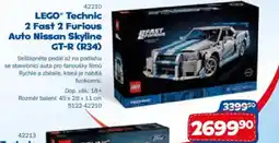 Sparkys LEGO® Technic 2 Fast 2 Furious Auto Nissan Skyline GT-R (R34) nabídka