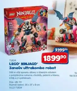 Sparkys LEGO® Ninjago Zaneův ultrakombo robot nabídka