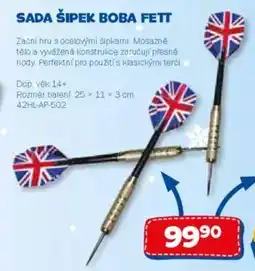 Sparkys Sada šipek boba fett nabídka