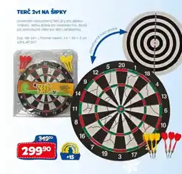 Sparkys Terč 2v1 na šipky nabídka