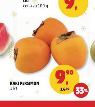 Penny Market Kaki persimon nabídka