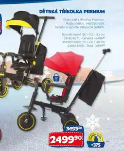 Sparkys Dětská tříkolka premium nabídka