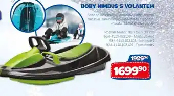 Sparkys Boby Nimbus s volantem nabídka