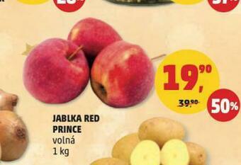 Penny Market Jablka red prince nabídka