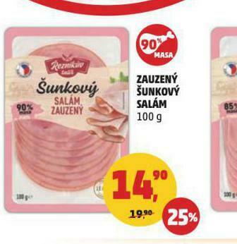 Penny Market Zauzený šunkový salám nabídka