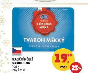 Penny Market Tradiční měkký tvaroh olma nabídka