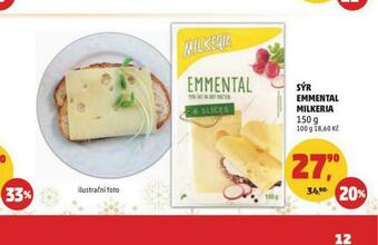 Penny Market Sýr emmental milkeria nabídka