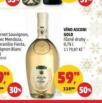 Víno asconi gold