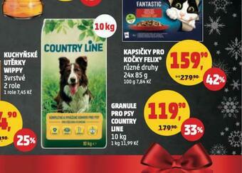 Penny Market Country line granule pro psy nabídka