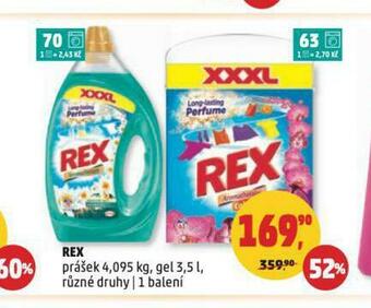 Penny Market Rex prací prostředek nabídka
