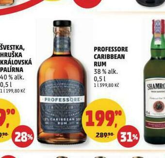 Penny Market Professore caribbean rum nabídka