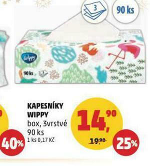 Penny Market Wippy kapesníky nabídka