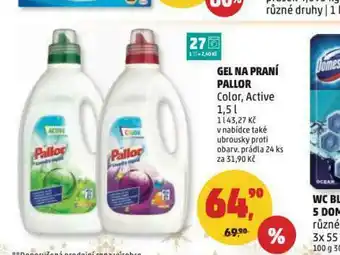 Penny Market Pallor gel na praní nabídka