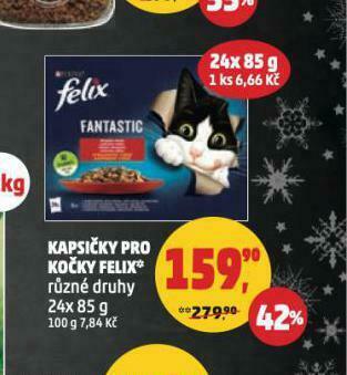 Penny Market Felix kapsičky pro kočky nabídka