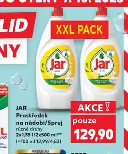 Kaufland Jar prostředek na mytí nádobí nabídka