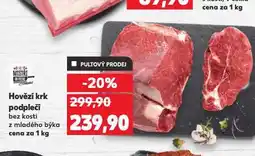 Kaufland Hovězí krk podplečí nabídka