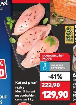 Kaufland Kuřecí prsní řízky nabídka