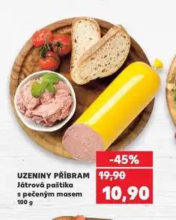 Kaufland Játrová paštika s pečeným masem nabídka