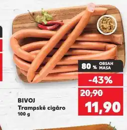 Kaufland Trampské cigáro nabídka