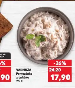 Kaufland Pomazánka z tuňáka nabídka