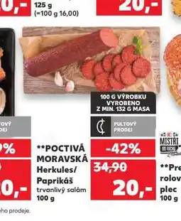 Kaufland Paprikáš nabídka