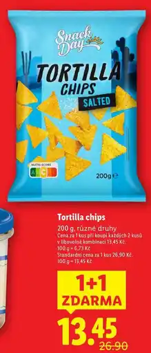 Lidl Tortilla chips, 200 g nabídka