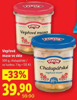 Lidl Vepřové maso ve skle, 300 g nabídka