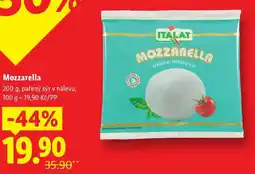 Lidl Mozzarella, 200 g nabídka