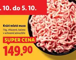 Lidl Krůtí mleté maso, 1 kg nabídka