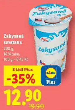 Lidl Zakysaná smetana, 200 g nabídka