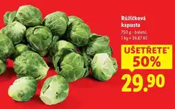 Lidl Růžičková kapusta, 750 g nabídka