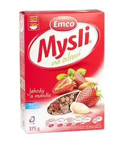 Lidl Emco Mysli na zdraví, cereálie s příchutí, různé druhy 375g nabídka