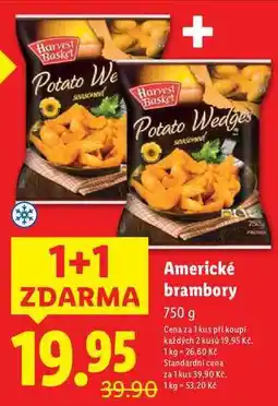 Lidl Americké brambory, 750 g nabídka