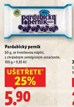 Lidl Pardubický perník, 60 g nabídka