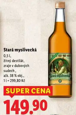 Lidl Stará myslivecká, 0,5 l nabídka