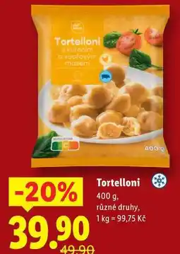 Lidl Tortelloni, 400 g nabídka