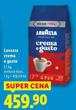 Lidl Lavazza crema e gusto, 1,1 kg nabídka