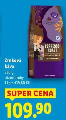 Lidl Zrnková káva, 250 g nabídka