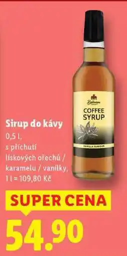 Lidl Sirup do kávy, 0,5 l nabídka