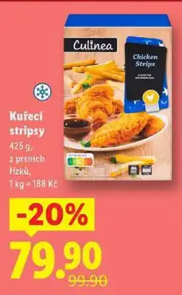 Lidl Kuřecí stripsy, 425 g nabídka