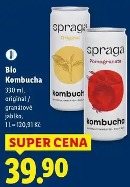 Lidl Bio Kombucha, 330 ml nabídka