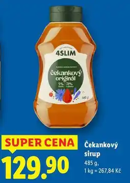 Lidl Čekankový sirup, 485 g nabídka