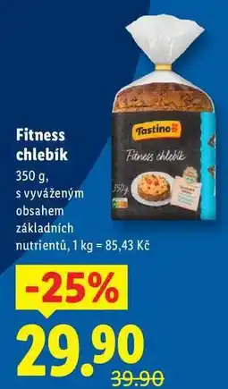 Lidl Fitness chlebík, 350 g nabídka