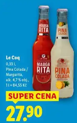 Lidl Le Coq, 0,33 l nabídka