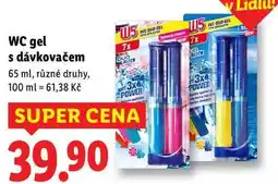Lidl WC gel s dávkovačem, 65 ml nabídka