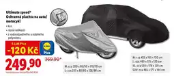 Lidl Ultimate speed Ochranná plachta na auto/motocykl nabídka